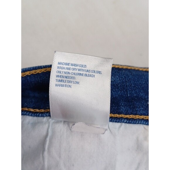 Old Navy Motorcycle Patches Skulls Lips Jeans Sturgis Daytona Lone Wolf Sz 6 - Picture 10 of 10